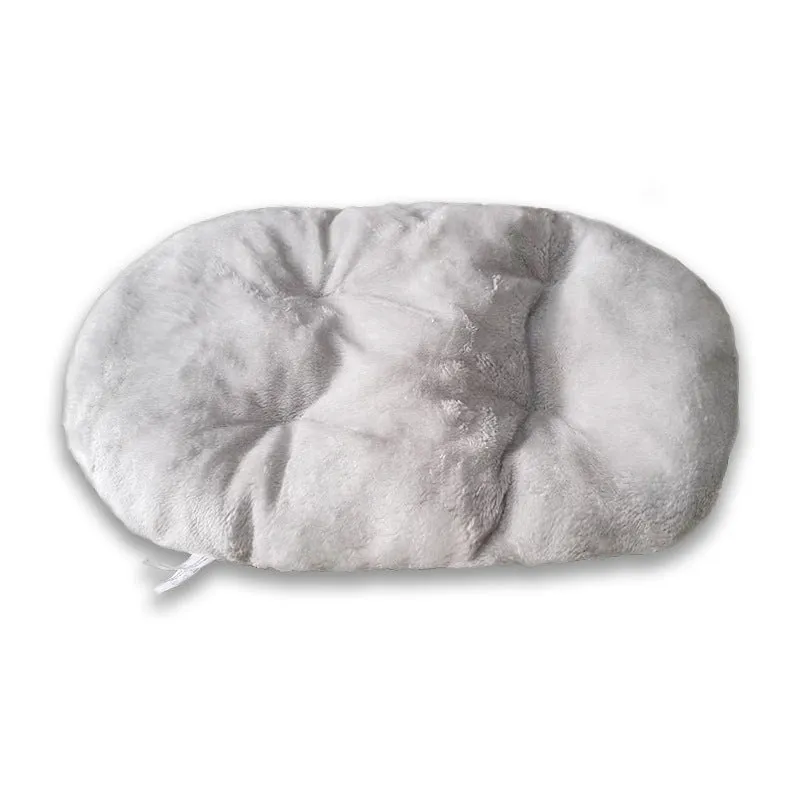 Washable dog pet bed cushion in pad style with waterproof fabric and PP cotton filling