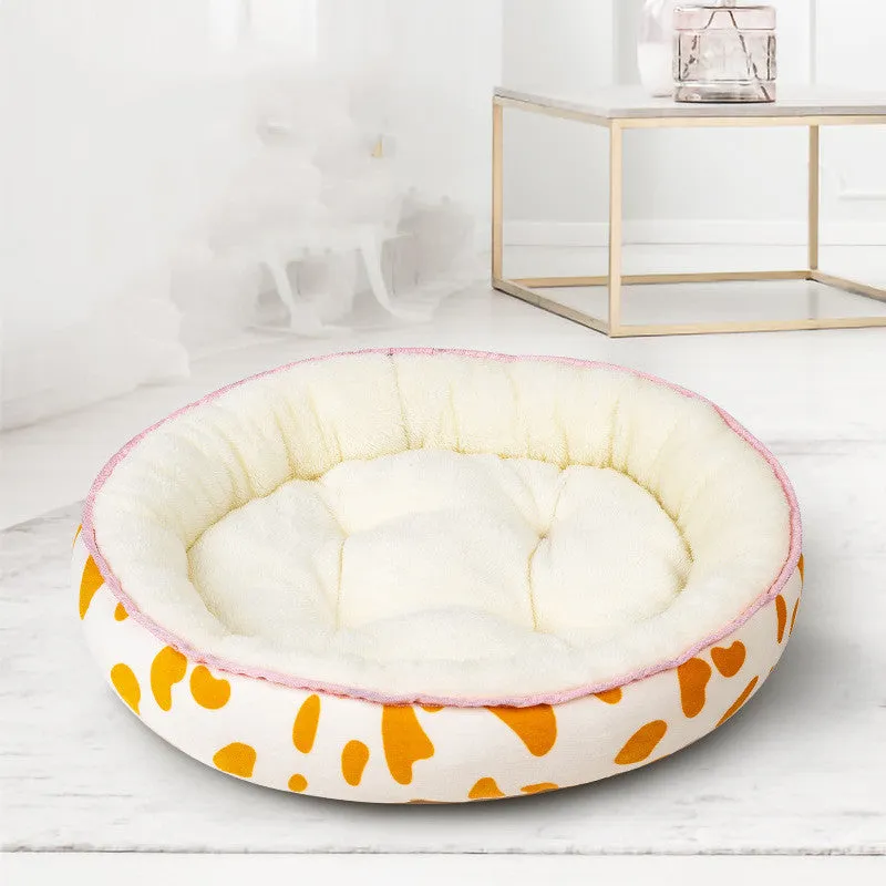 Dog mattress in Pink size S with dimensions 45cm length and 40cm width for small pets
