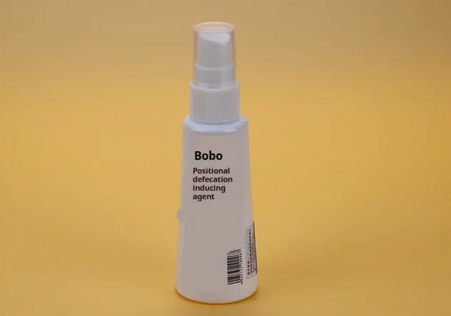 Pet positioning defecation inducer spray 60ml bottle for dog and cat toilet training