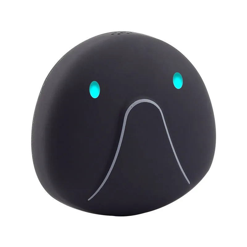F9 Pet GPS Tracker smart mini waterproof anti lost collar tracker in black, 49x46x20 mm size, polymer battery 500 mAh