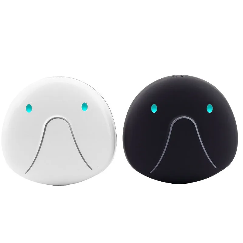 F9 Pet GPS Tracker smart mini waterproof anti lost collar tracker in black, 49x46x20 mm size, polymer battery 500 mAh