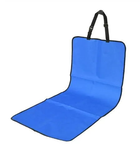 Waterproof Oxford fabric car dog seat cover 106x46.5cm in blue provides seat protection from pet mess