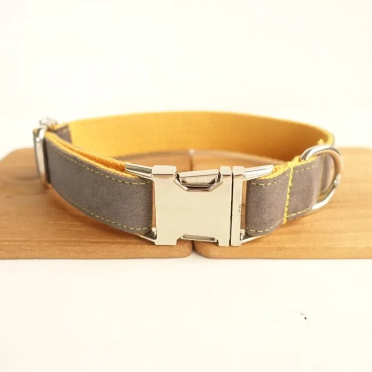 Retractable dog collar in bubble colour made from polyester, available in sizes XS to XL