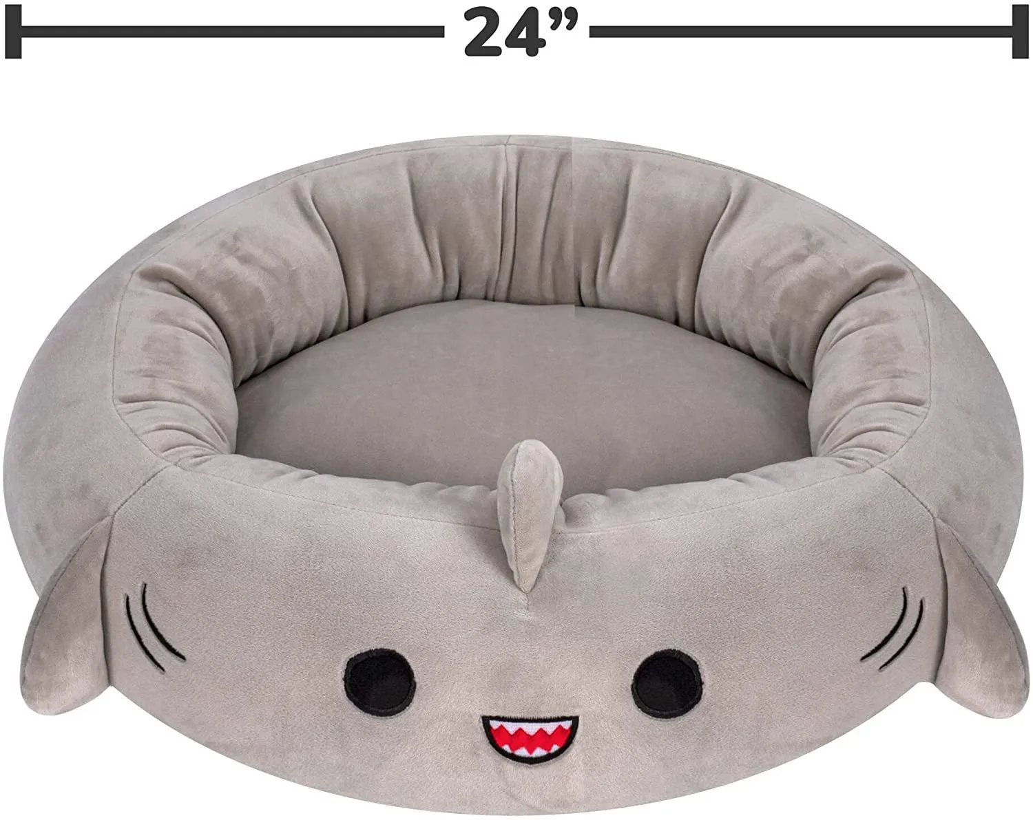 Light gray super soft plush four seasons pet pad for dogs – cloth sleeping mat in 50x50cm size