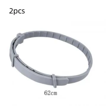 Silicone flea-repellent collar for dogs and cats, 70 cm and 38 cm lengths, in short blue, orange, and pink, with tin box
