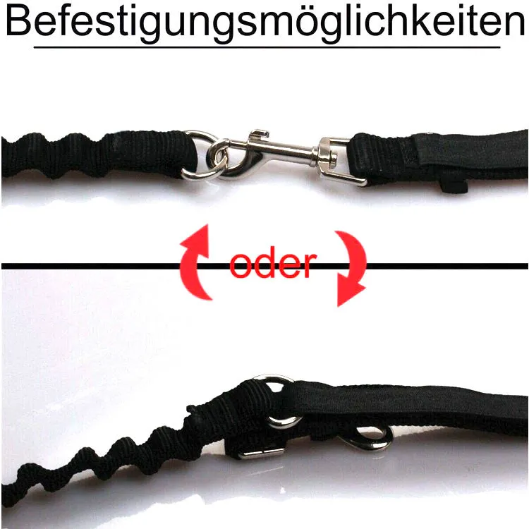 Black bicycle dog walker with detachable traction chain and dual disc brakes on 24x15 hard frame