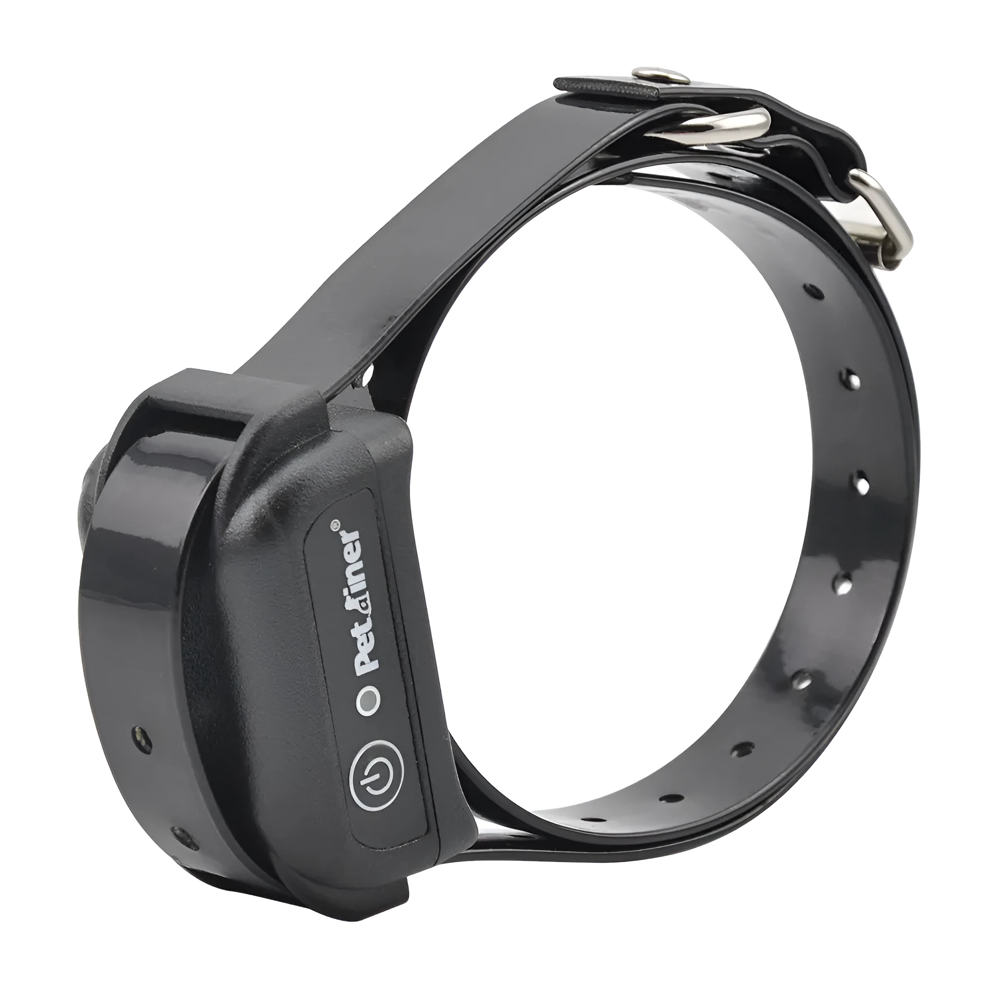 998DBB remote dog training collar with blue LCD screen and waterproof TPU receiver for two dogs