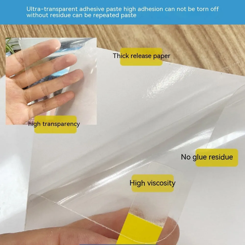 White plastic furniture anti-scratch stickers 440x300mm on table leg for floor protection