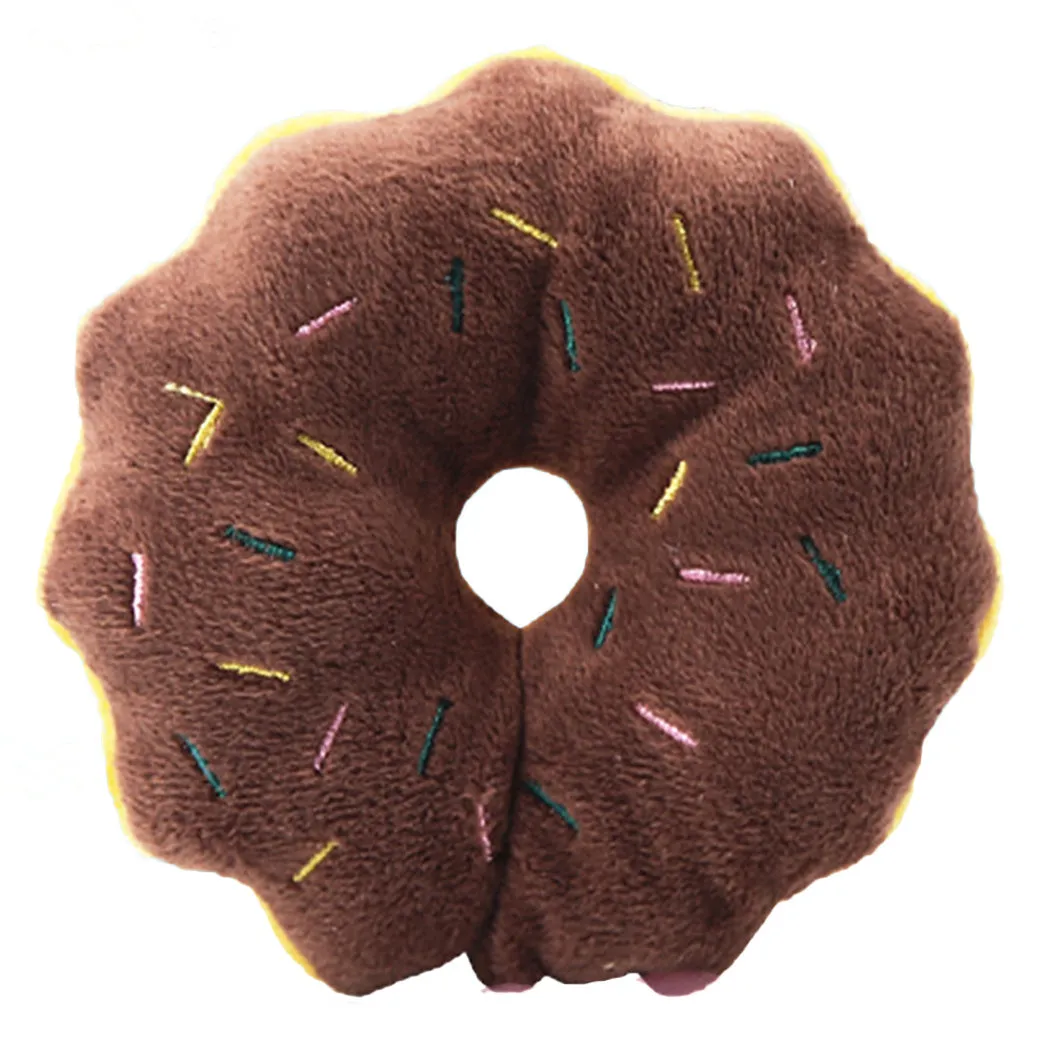 Gooddog plush fruit dog toys with squeaker, including banana and chicken leg shapes, on a white background
