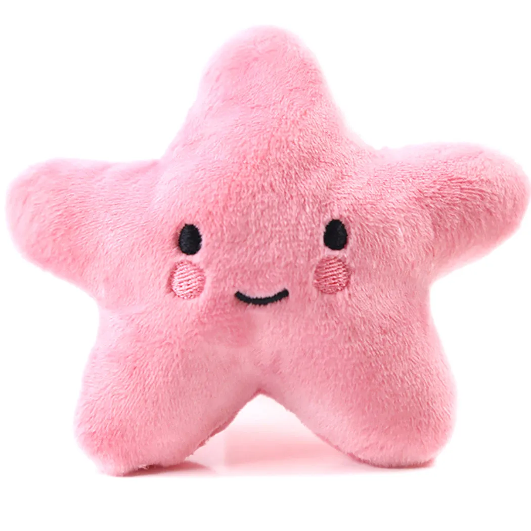 Gooddog plush fruit dog toys with squeaker, including banana and chicken leg shapes, on a white background