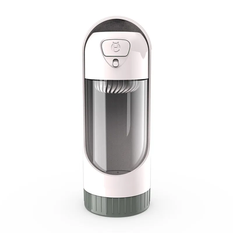 Automatic pet drinking fountain 300 ml capacity ABS PC construction in apricot colour