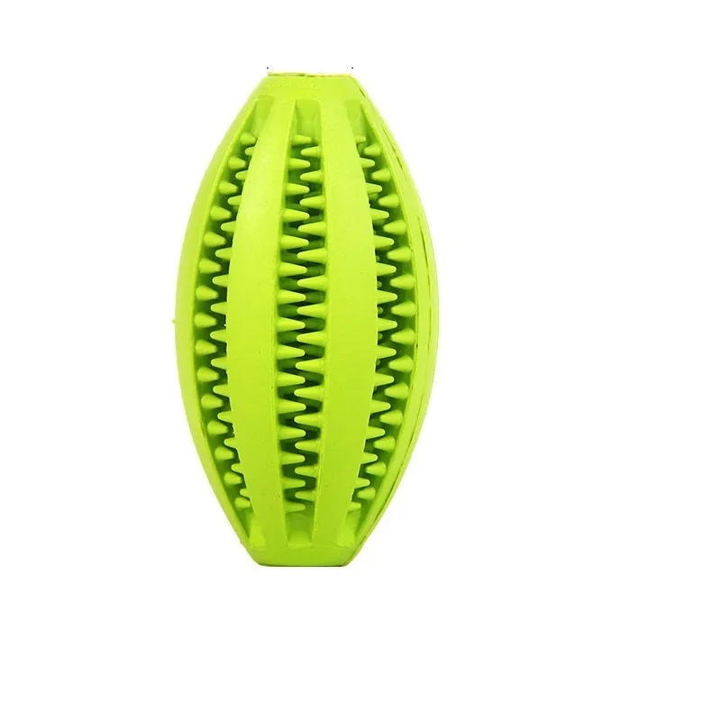Non-toxic rubber mint feeding ball with built-in food storage bin for cats and dogs 5cm and 7cm multicolor