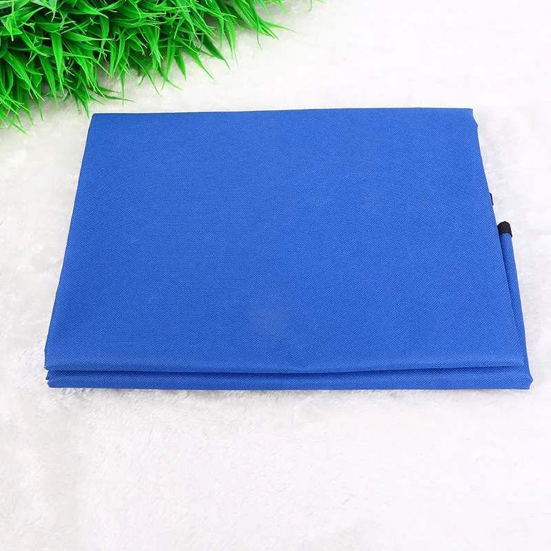 Pet seat cushion 135x135cm in Oxford 600D waterproof fabric black colour for cat and dog car travel