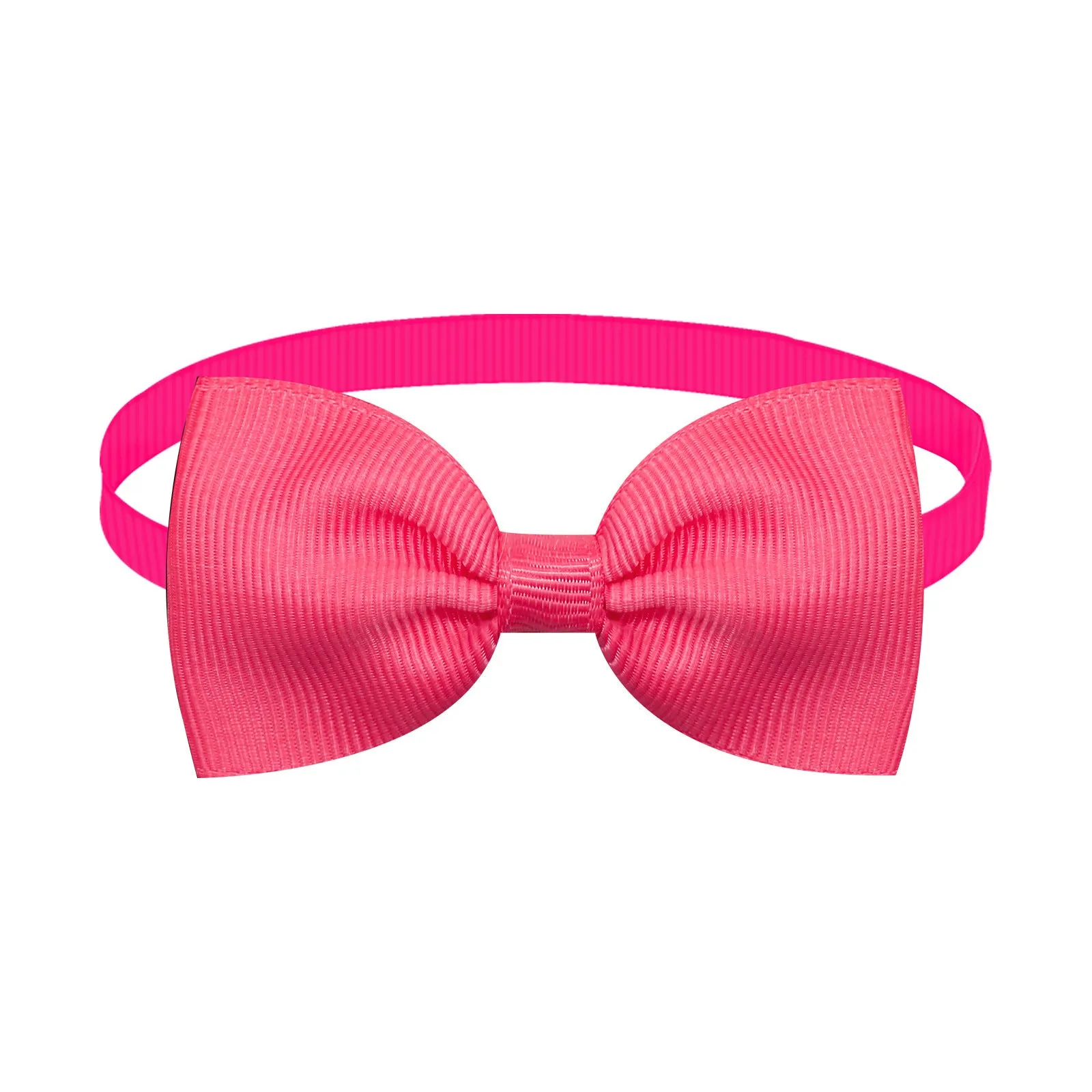 Adjustable thread belt bow tie for cats and dogs, monochrome pattern, available in multiple colours