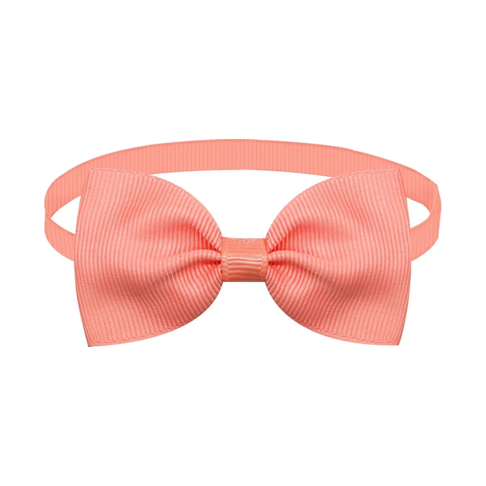 Adjustable thread belt bow tie for cats and dogs, monochrome pattern, available in multiple colours