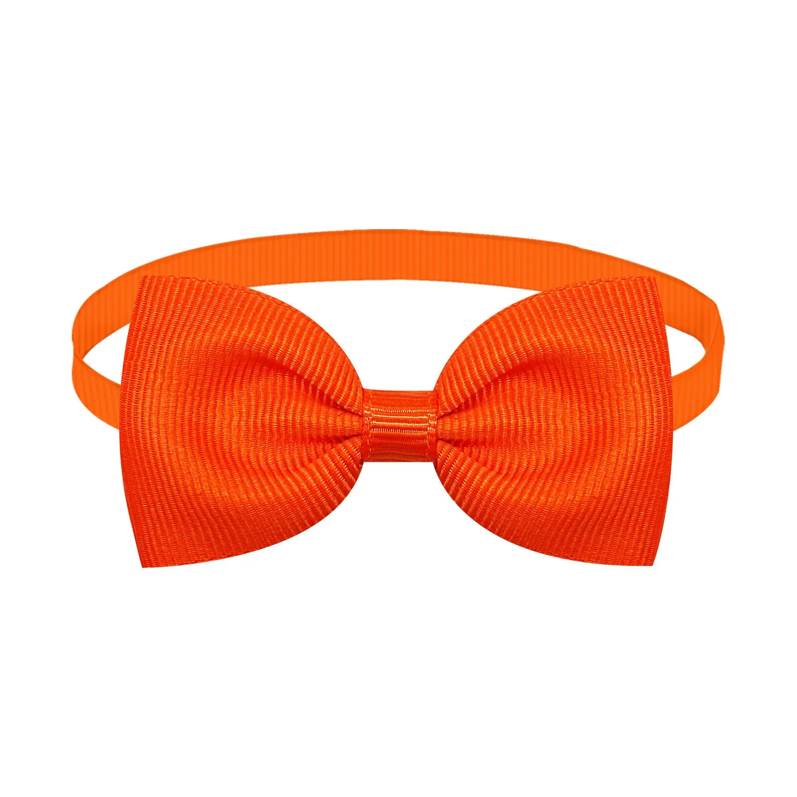 Adjustable thread belt bow tie for cats and dogs, monochrome pattern, available in multiple colours