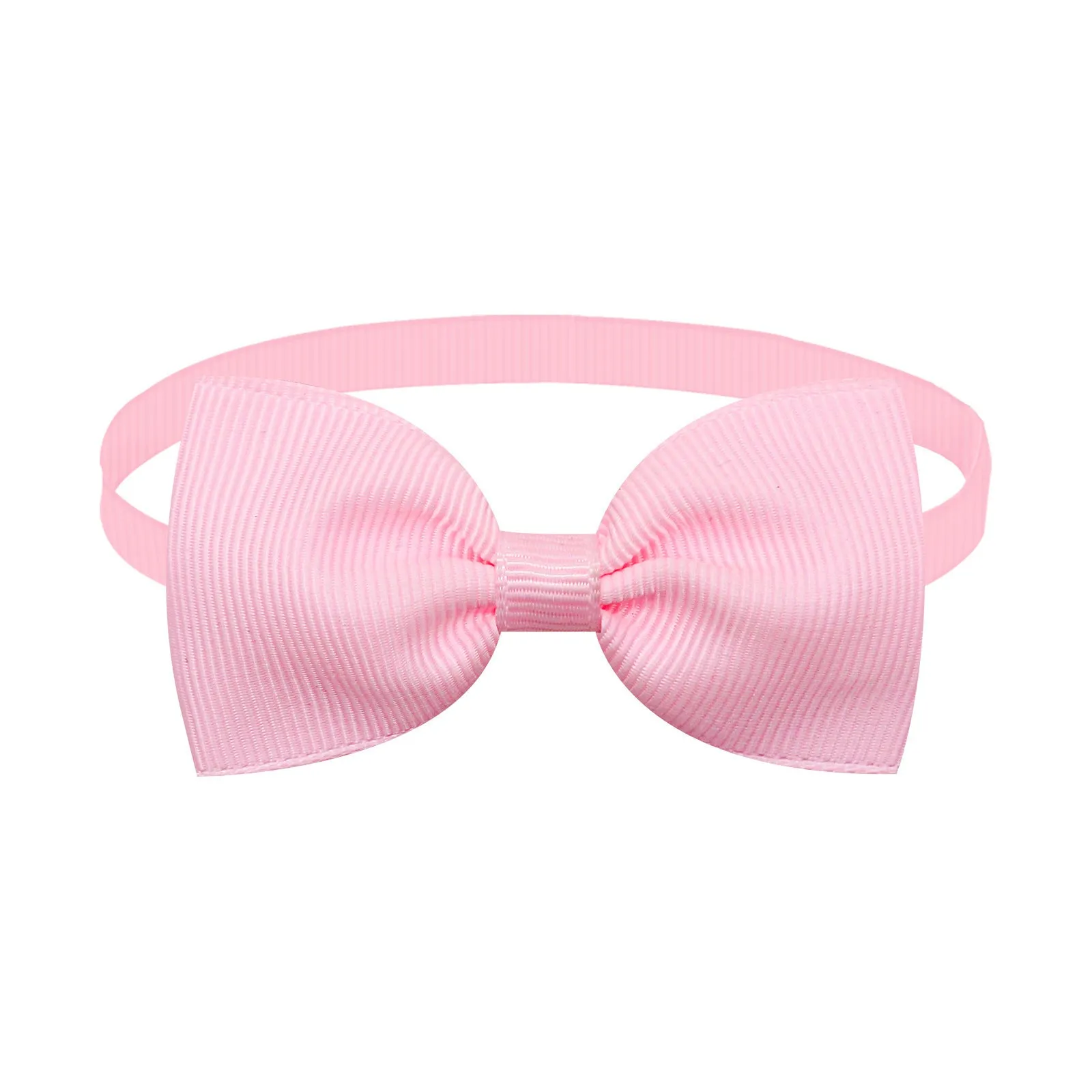 Adjustable thread belt bow tie for cats and dogs, monochrome pattern, available in multiple colours