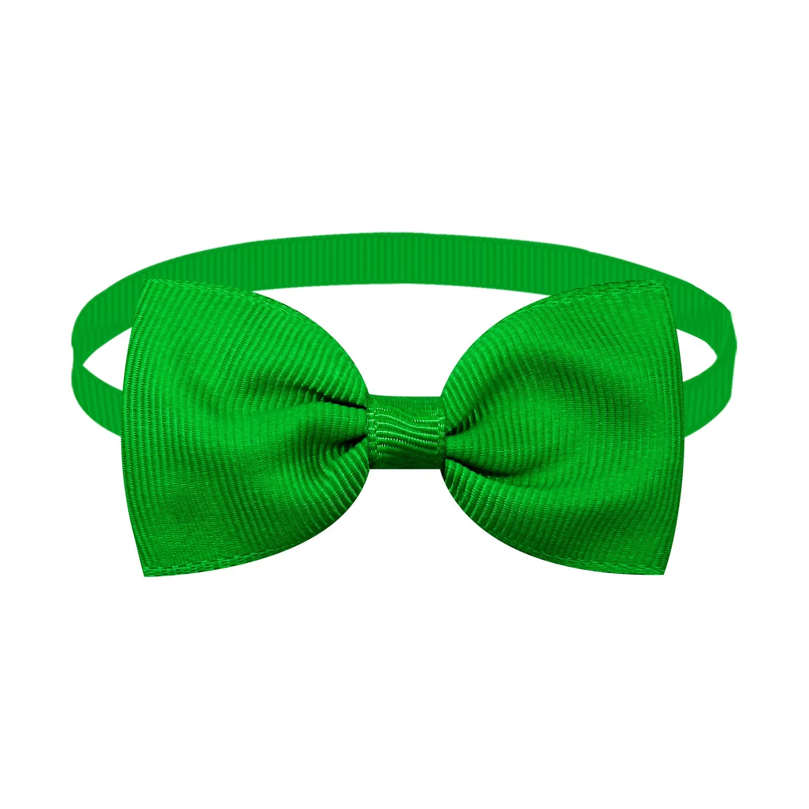 Adjustable thread belt bow tie for cats and dogs, monochrome pattern, available in multiple colours