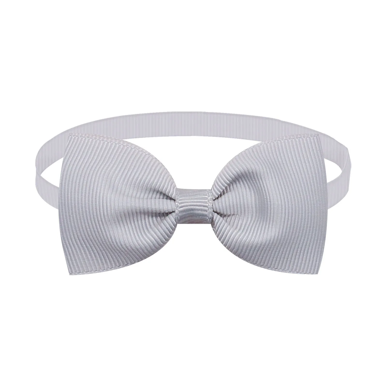 Adjustable thread belt bow tie for cats and dogs, monochrome pattern, available in multiple colours