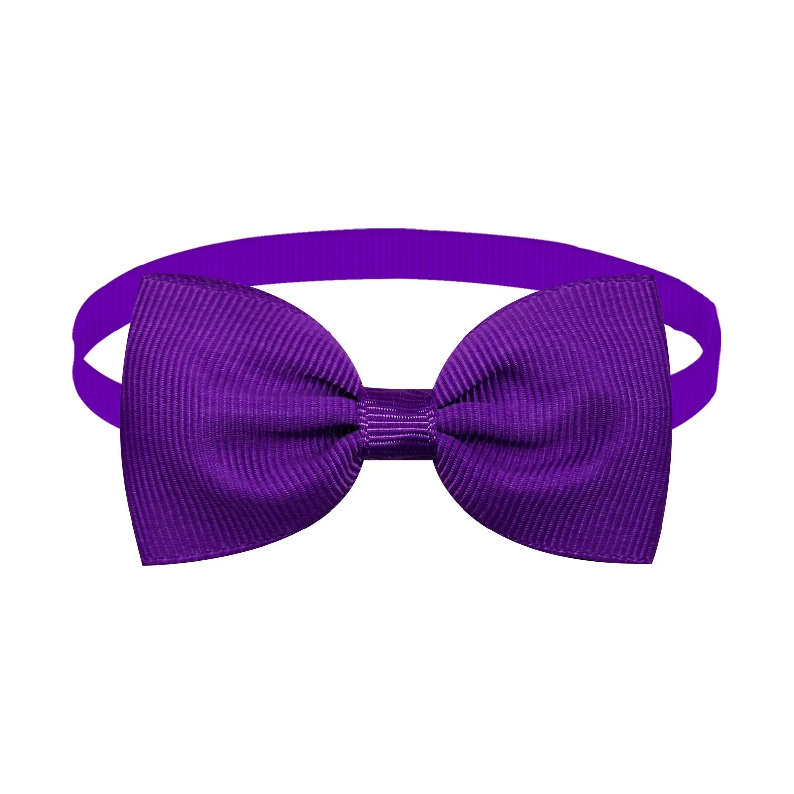 Adjustable thread belt bow tie for cats and dogs, monochrome pattern, available in multiple colours