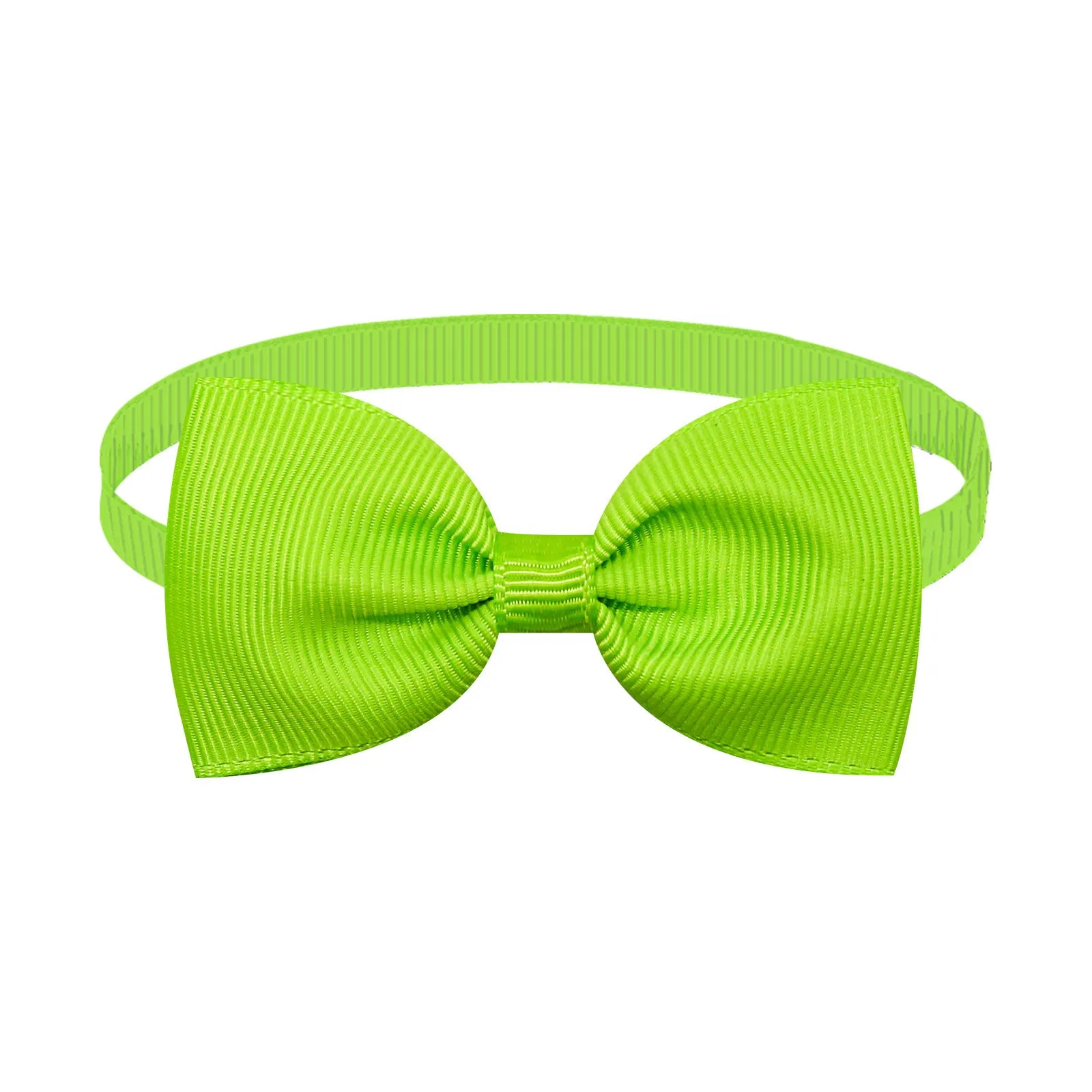 Adjustable thread belt bow tie for cats and dogs, monochrome pattern, available in multiple colours