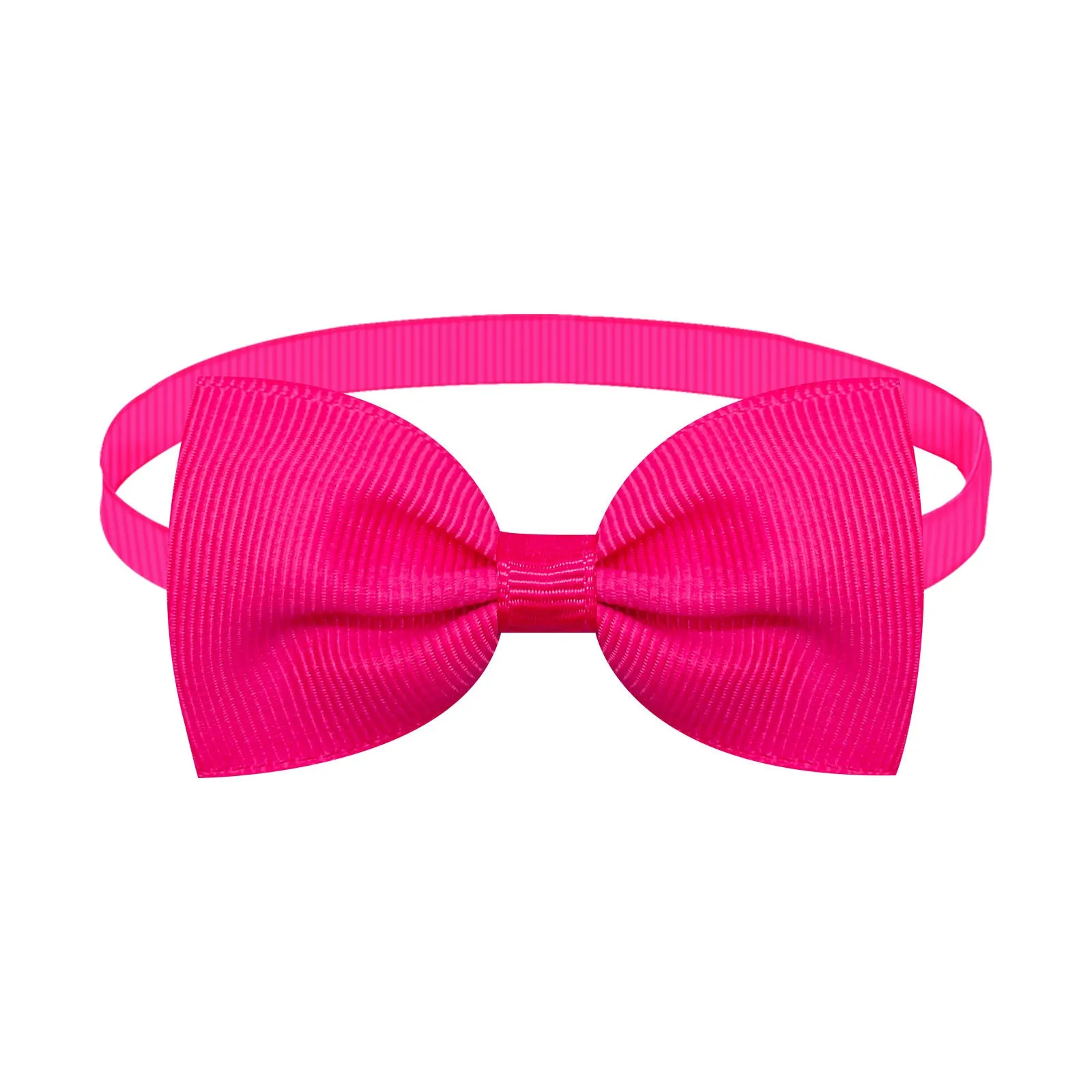 Adjustable thread belt bow tie for cats and dogs, monochrome pattern, available in multiple colours