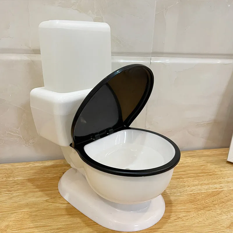White plastic cat water fountain with automatic flow, non-electric gravity design for indoor pets