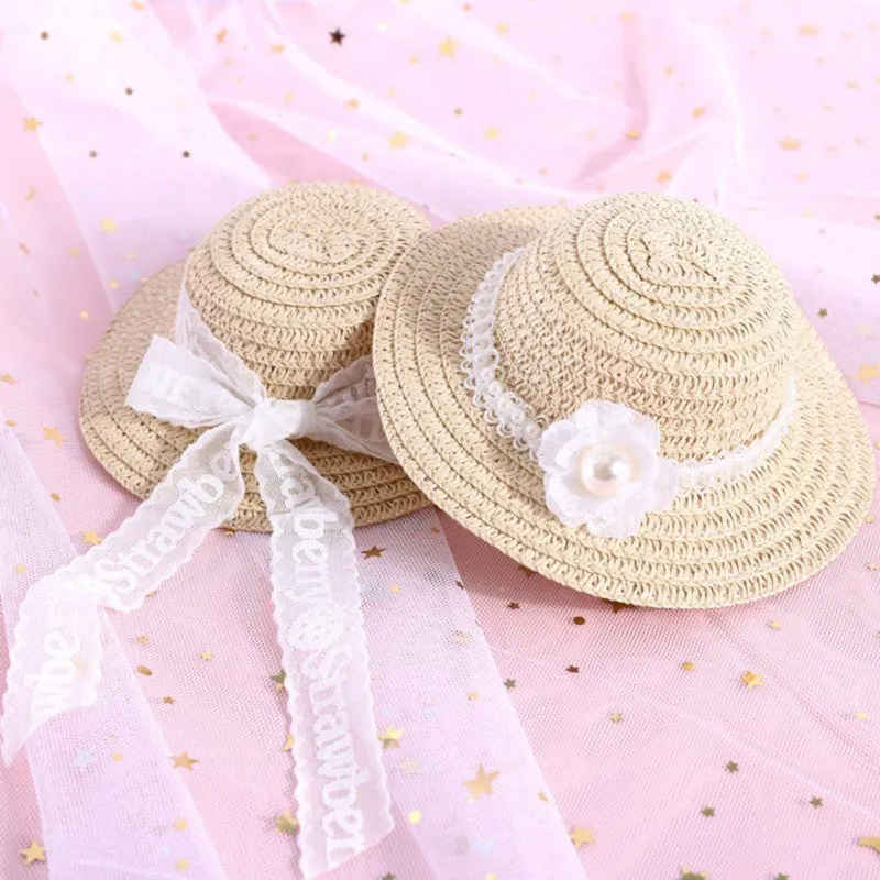Handmade adjustable bowknot paper hat for dogs and cats in cartoon style