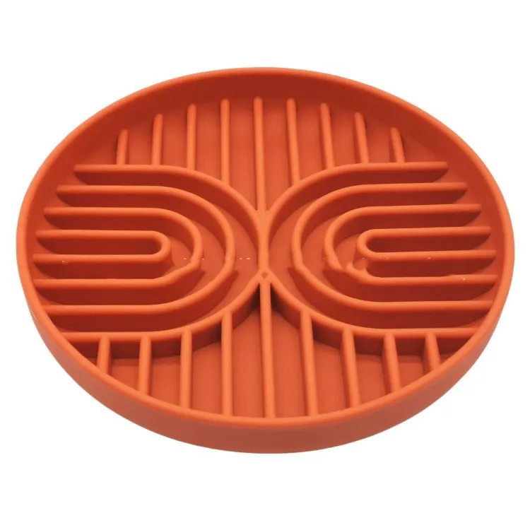 Food Contact Safety Silicone Dog Bowl in Grass Green 360C colour