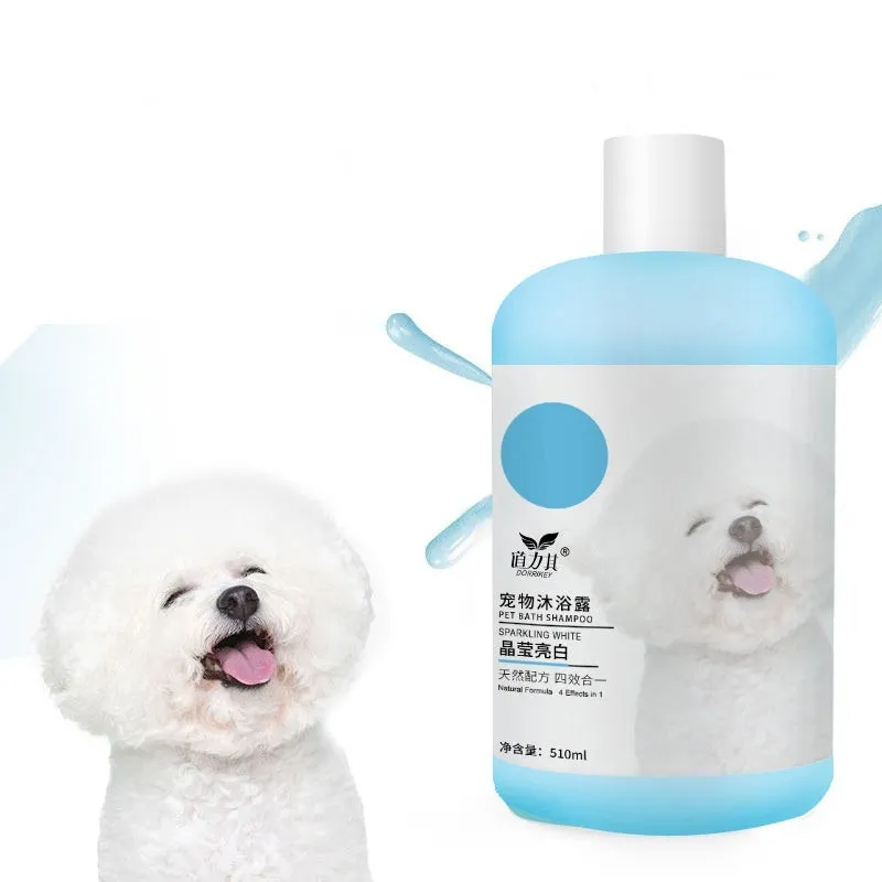 Pet Shower Gel 510ml cat shampoo decontamination bath supplies, various formula options
