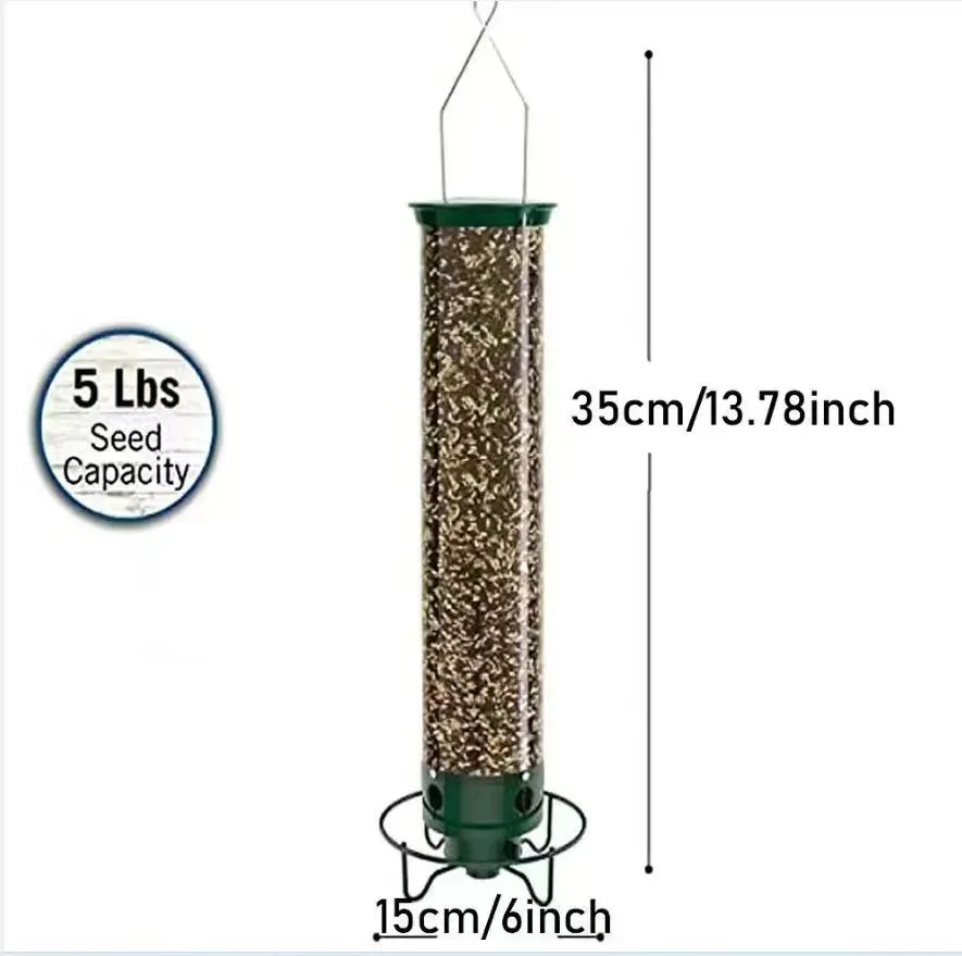 White metal hanging hummingbird feeder bird cage in geometric style with iron construction