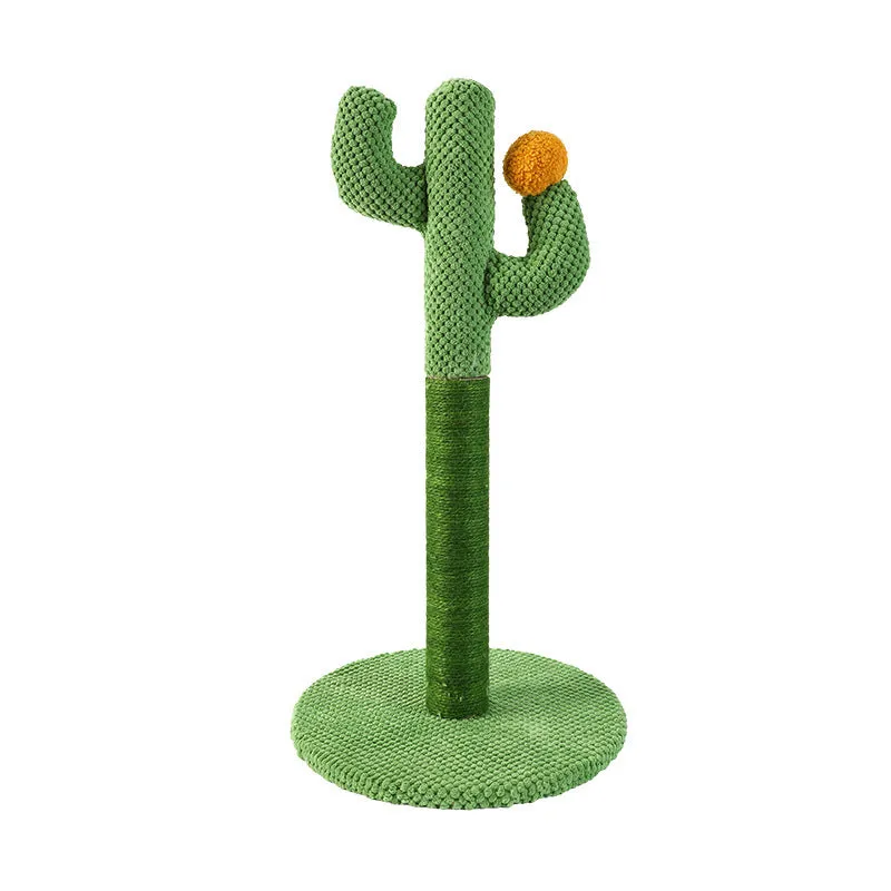 Masson cactus cat scratch board climbing frame with cotton thread scratching surface