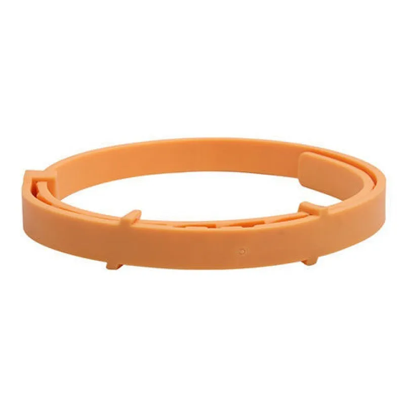 Adjustable pet anti-mosquito collar for cats and dogs with natural plant extracts in grey packaging