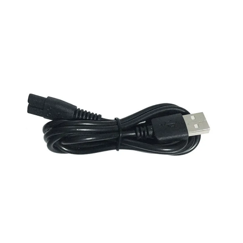Dog shaver with titanium ceramic blade, copper motor, compact 4.5cm host, and charging cable