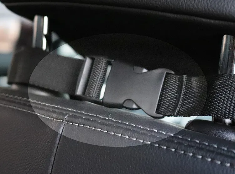 Dog car seat cover with mesh view window, 600D Oxford waterproof hammock protector on rear back seat