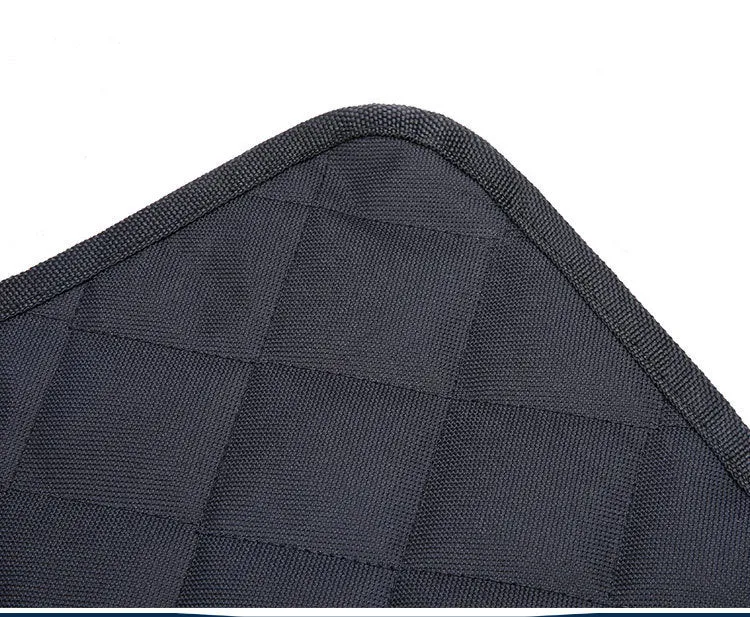 Dog car seat cover with mesh view window, 600D Oxford waterproof hammock protector on rear back seat