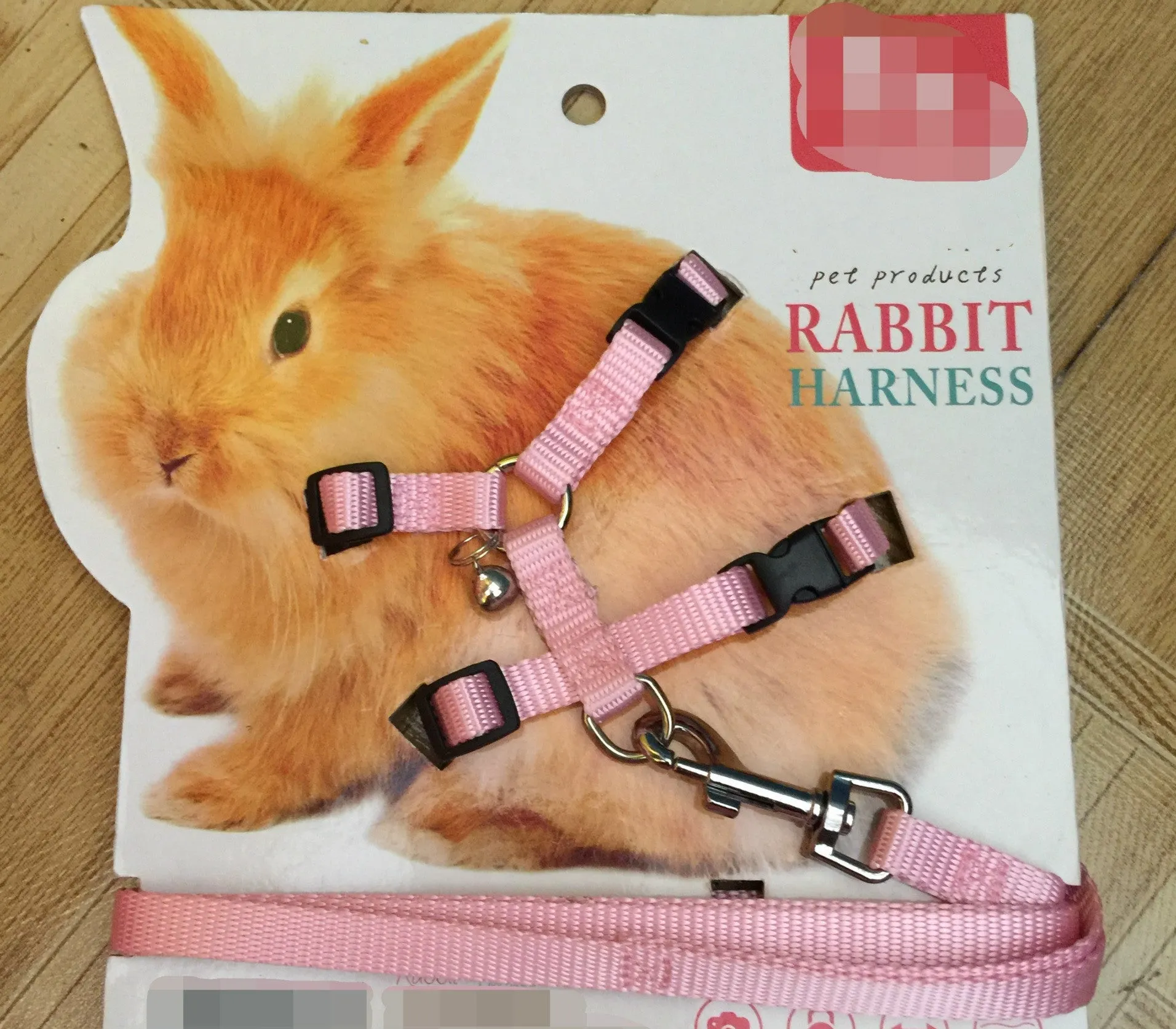Small pet towing rope in five colours blue green orange pink red with reflective thread bungee lead