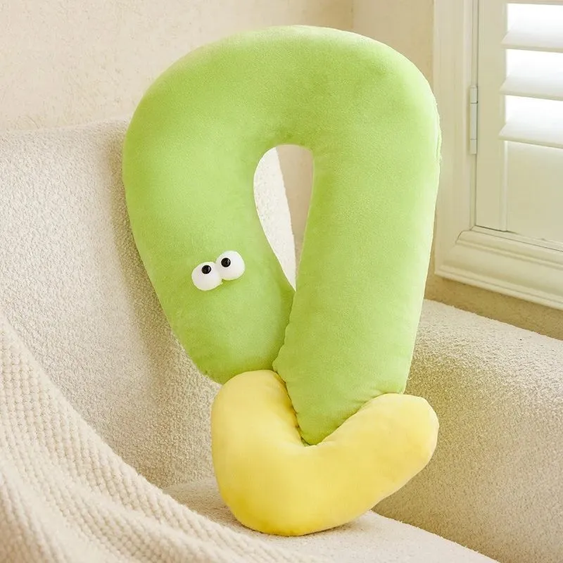 Cute cat eye pillow pet neck support in green, pink, yellow, small and large sizes