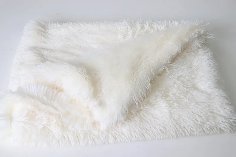 Plush reversible pet mat double blanket for dogs cats available in multiple colours and sizes S M L