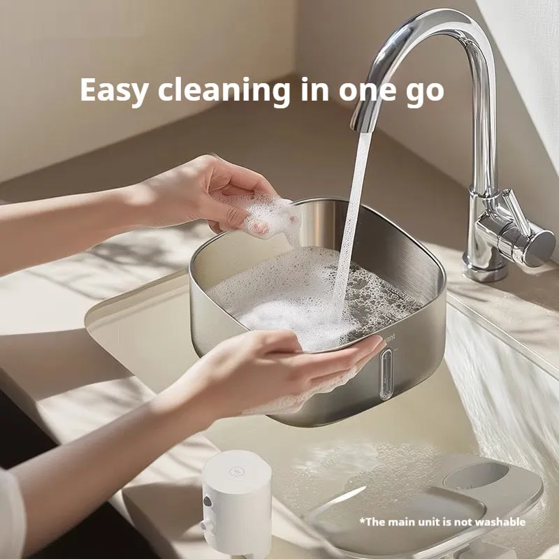 Stainless Steel Cat Water Dispenser 32L Smart Wireless Charging Lithium Battery Induction Pet Fountain for Cats Indoor Use Pawang Colour