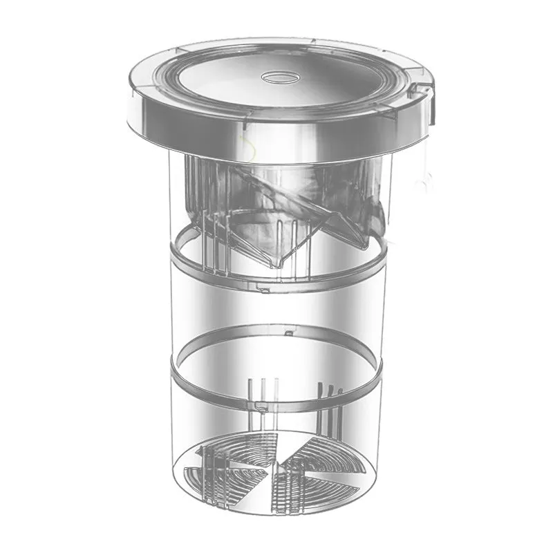 Fish tank incubator breeding box acrylic isolation box floating incubation barrel in large blue