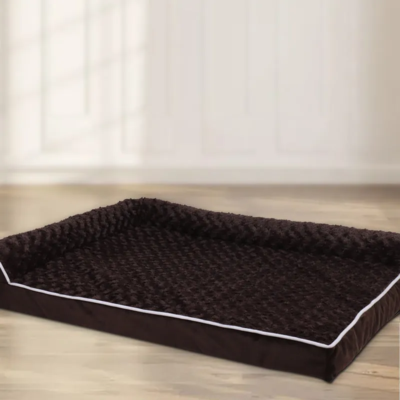 Waterproof fabric pet sofa kennel for cats in light gray – removable washable design