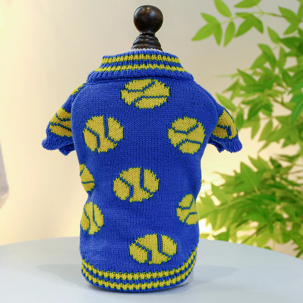 Fashion Pet Dog Warm Forest Bear Sweater in forest bear colour, polyester casual style for small to large dogs.