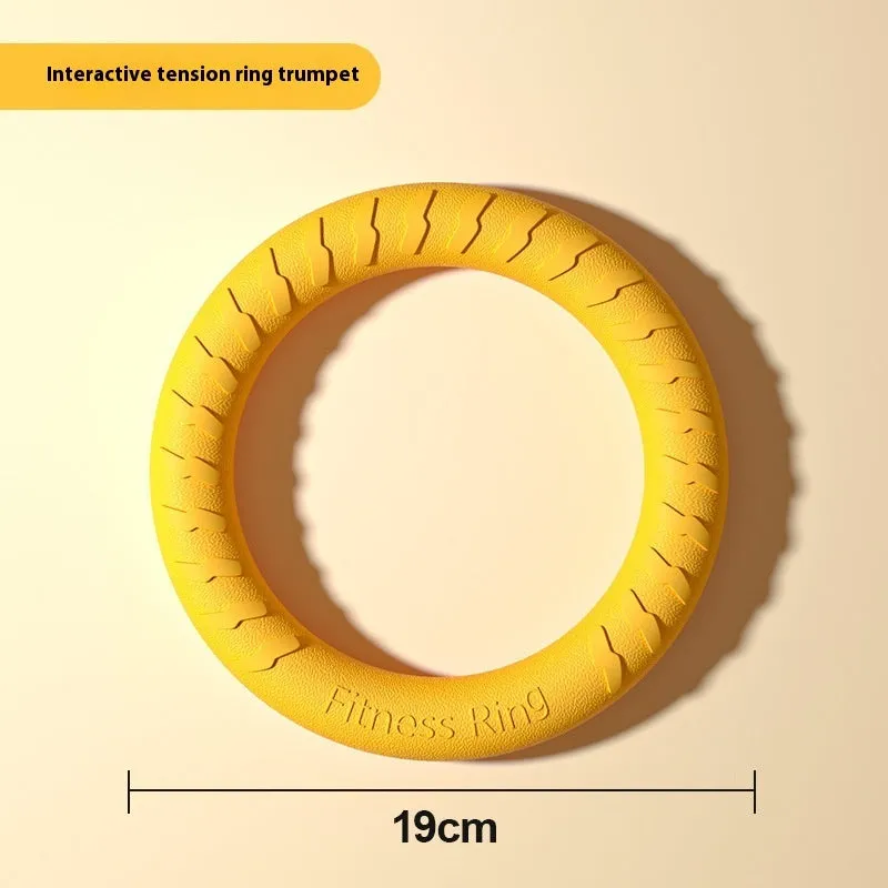 DogJingdang large dog chewing rope and EVA Frisbee for Border Collie training play