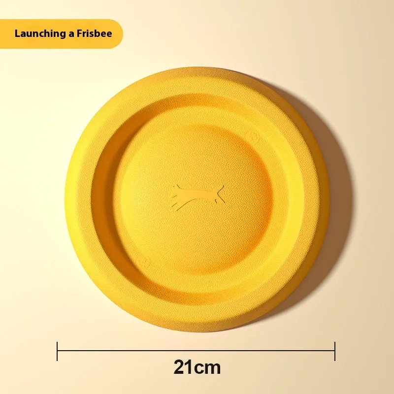 DogJingdang large dog chewing rope and EVA Frisbee for Border Collie training play