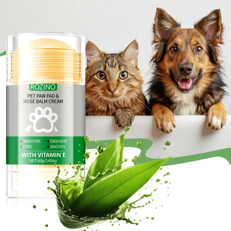 Pet paw and nose cream with green tea and herbs, 40g tube for dogs and cats