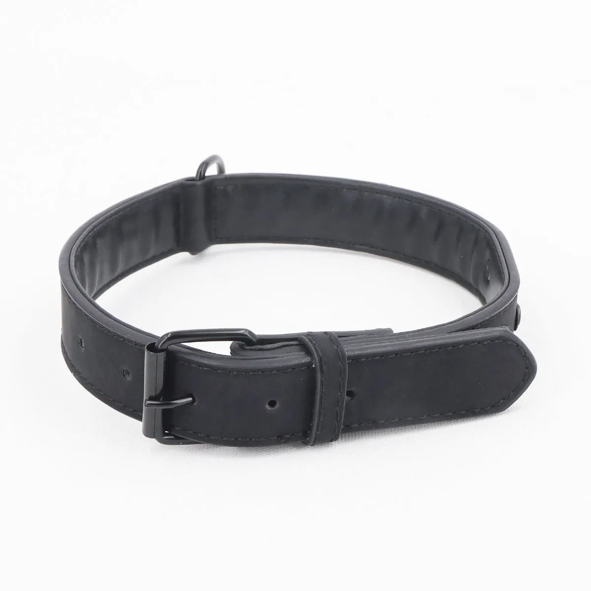 Anti-loss pet Alaskan neck collar in leather, available in multiple colours, for dogs and cats, sizes XS to XL