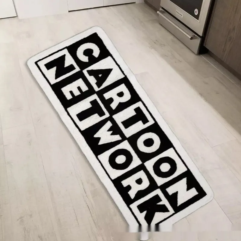 Simple Letters Cashmere Cat Pet Pad in Trend C Series letters pattern, made from polyester fibre