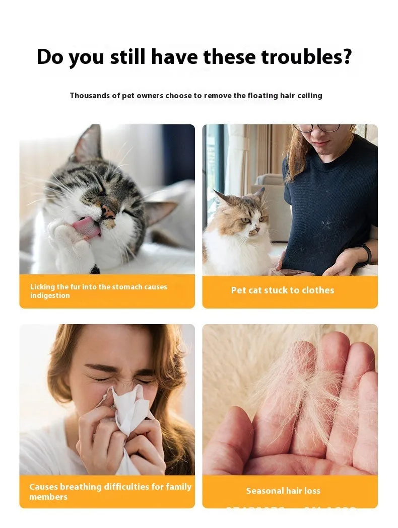 EVA pet hair removal gloves hair brush black colour modern simplicity style for cats and dogs