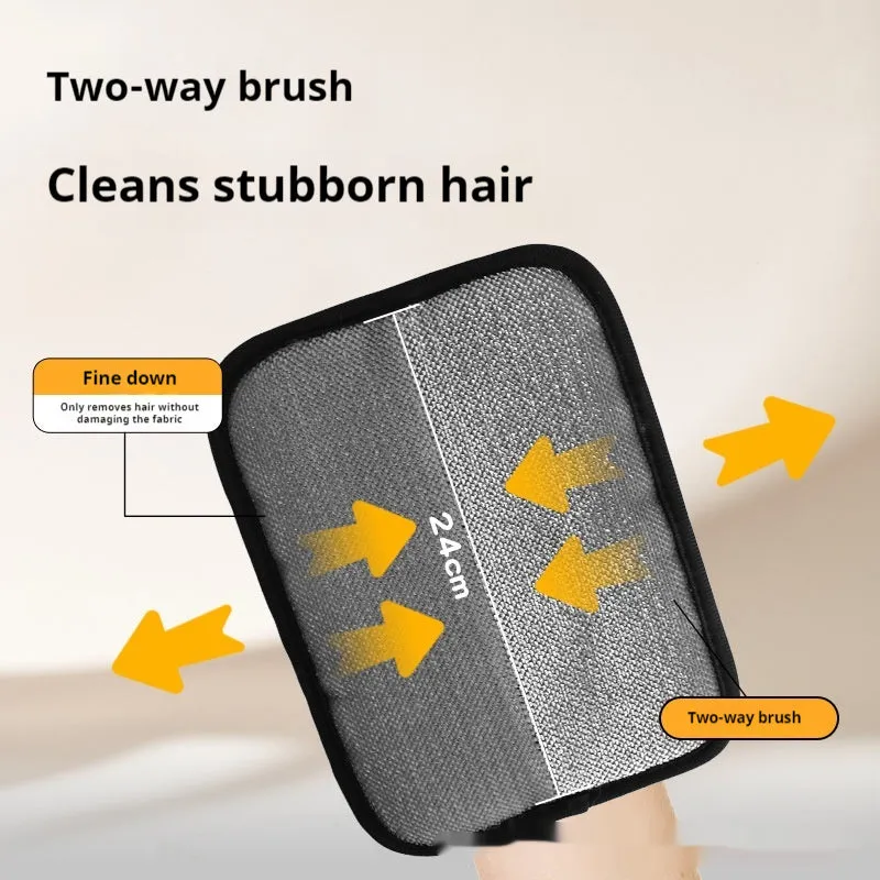 EVA pet hair removal gloves hair brush black colour modern simplicity style for cats and dogs